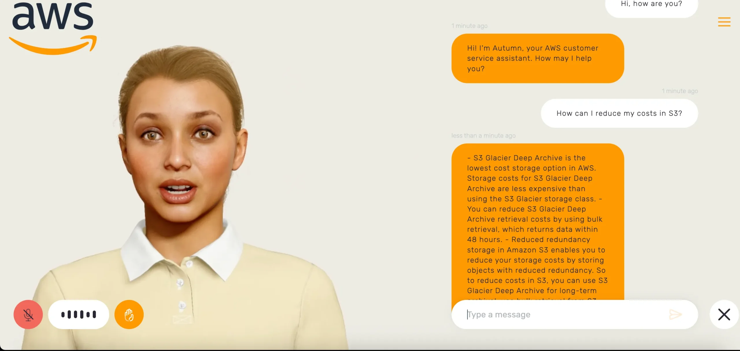 Create a GenAI Digital Person w/ Amazon Bedrock, Lex, Kendra, LangChain and Soul Machines